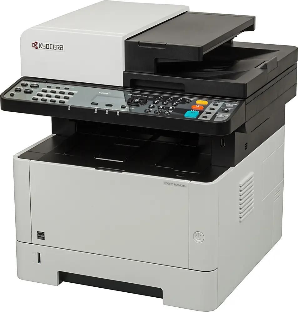 МФУ лазерный Kyocera Ecosys M2040DN EU,  черно-белая печать, A4, цвет белый [1102s33nl0]